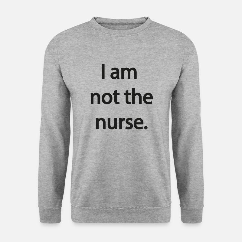 Ärztin - Unisex Pullover - Weißgrau meliert
