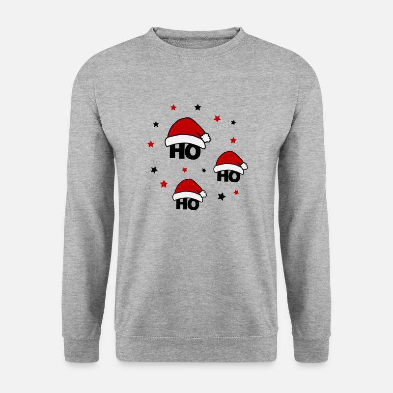 ho ho ho 02 - Unisex Sweatshirt - salt & pepper