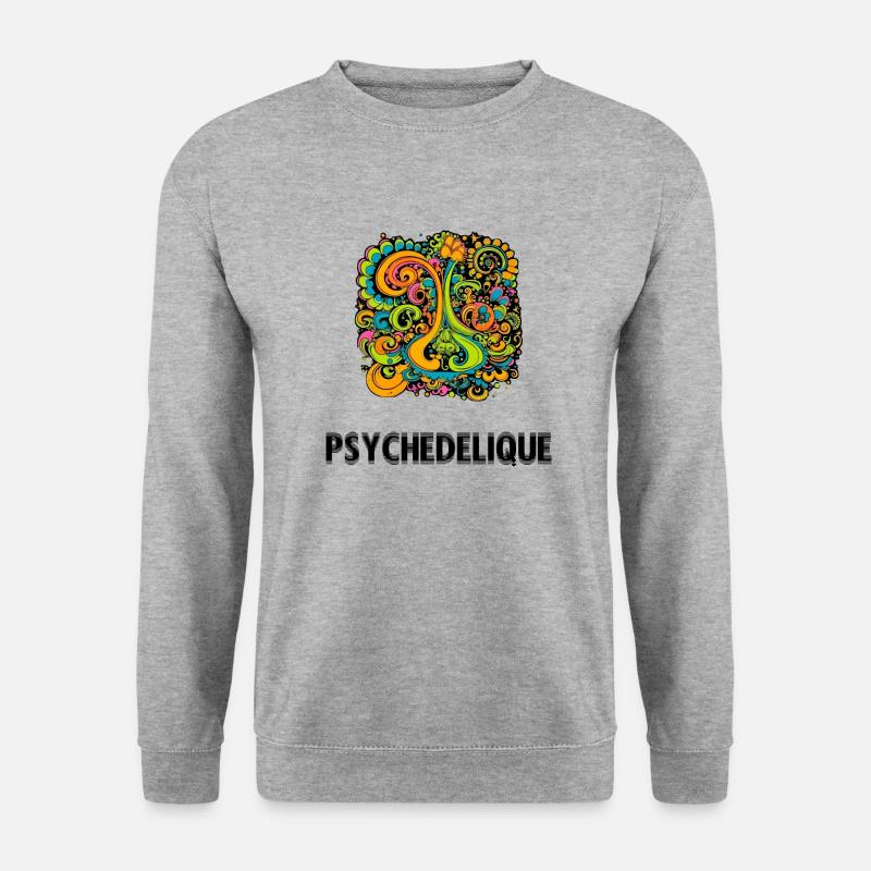 Psychedelic - Unisex Sweatshirt - salt & pepper