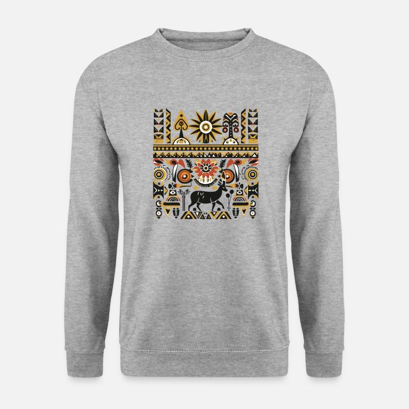 African folklore - Unisex Sweatshirt - salt & pepper