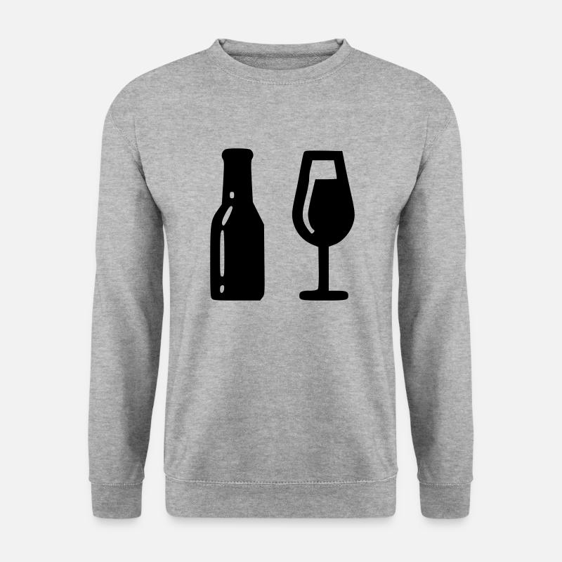Alcohol - Unisex Sweatshirt - salt & pepper