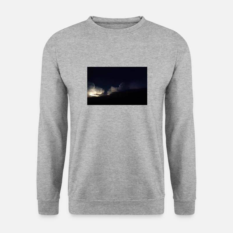 Thunderstorms at night - Unisex Sweatshirt - salt & pepper