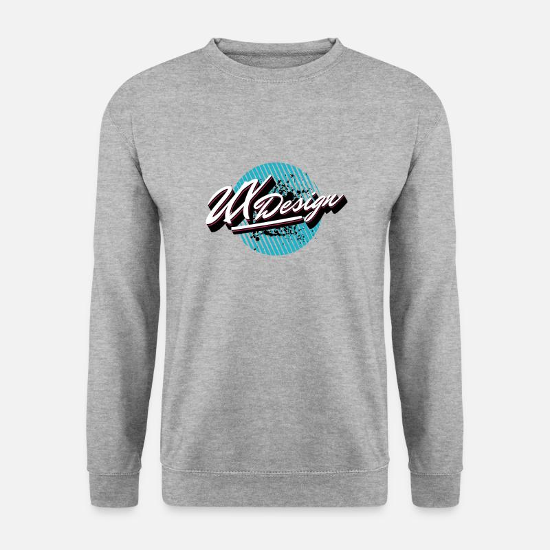 UI/UX User Experience UX Designer - Felpa unisex - grigio chiaro melange
