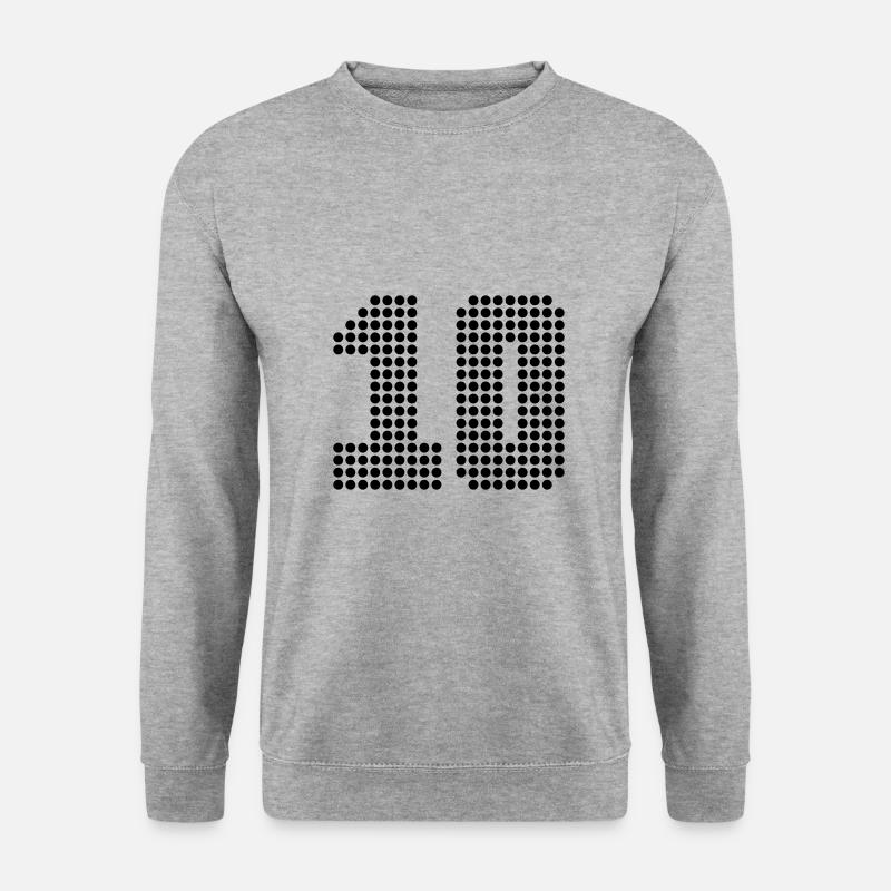10 - Unisex Sweatshirt - salt & pepper