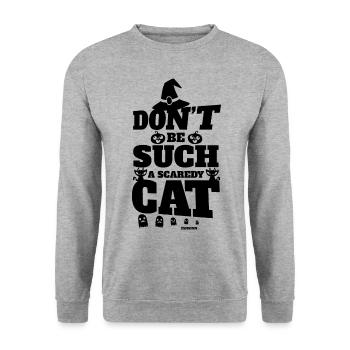 Halloween for Kids - Unisex Sweatshirt - salt & pepper - Front - Alina (178cm) & Michal (187cm)