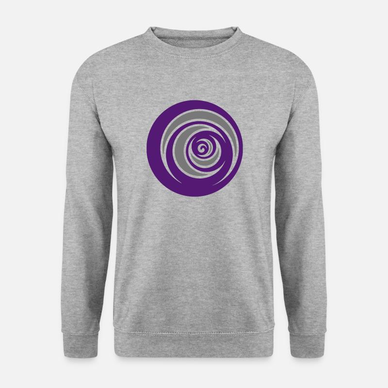 Vertigo - Unisex Pullover - Weißgrau meliert