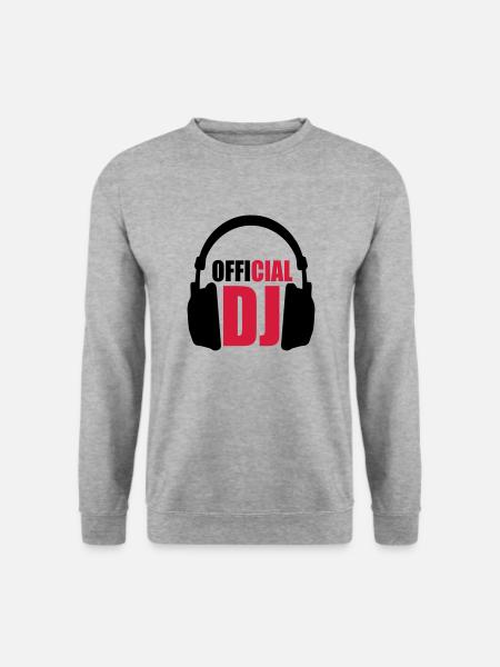 Official DJ - Unisex Sweatshirt - salt & pepper