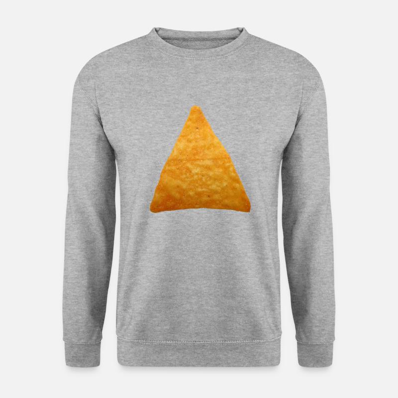Nacho - Unisex Pullover - Weißgrau meliert