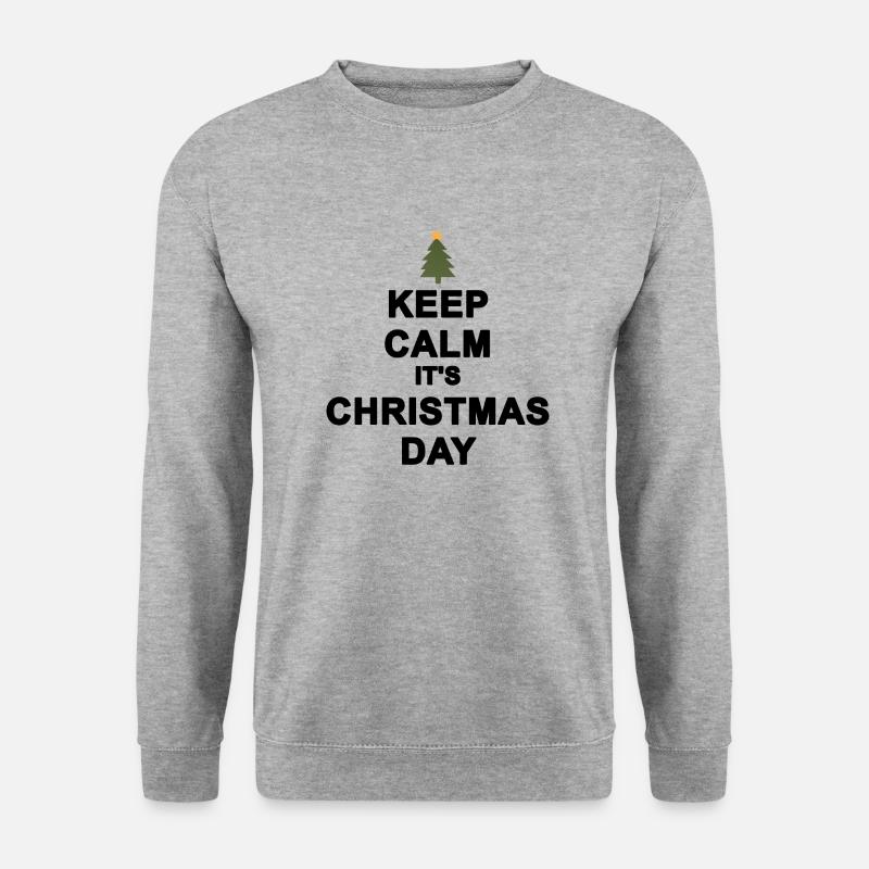 Keep calm Christmas - Unisex Sweatshirt - salt & pepper