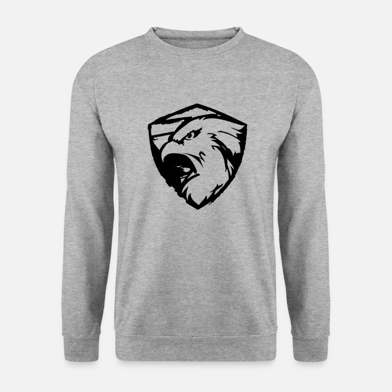 Mighty eagle - Unisex Sweatshirt - salt & pepper
