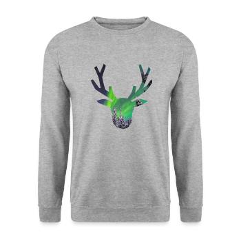 Orignal polaire 2 Aurora - Sweat-shirt Unisexe - gris chiné - Devant - Alina (178cm) & Michal (187cm)