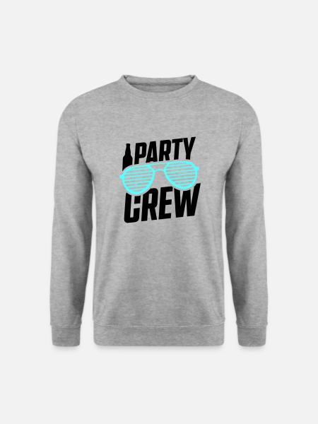 Équipe de fête - Sweat-shirt Unisexe - gris chiné