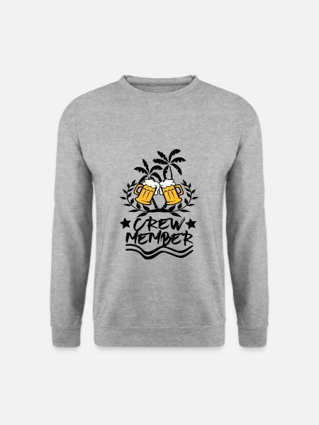 Crew Member / Party Design - Unisex Sweatshirt - salt & pepper