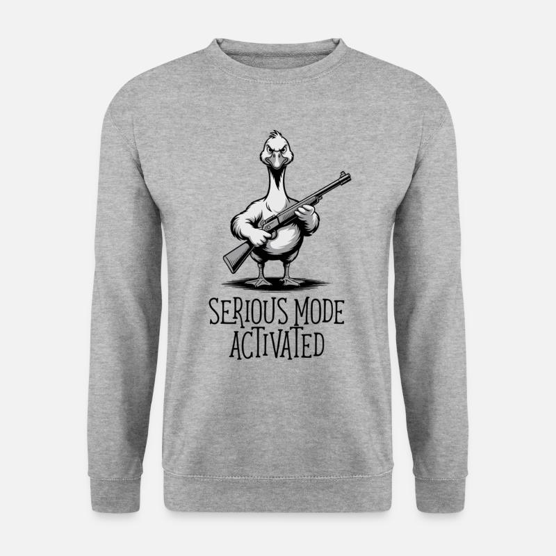 Serious Mode Activated - Unisex Sweatshirt - salt & pepper