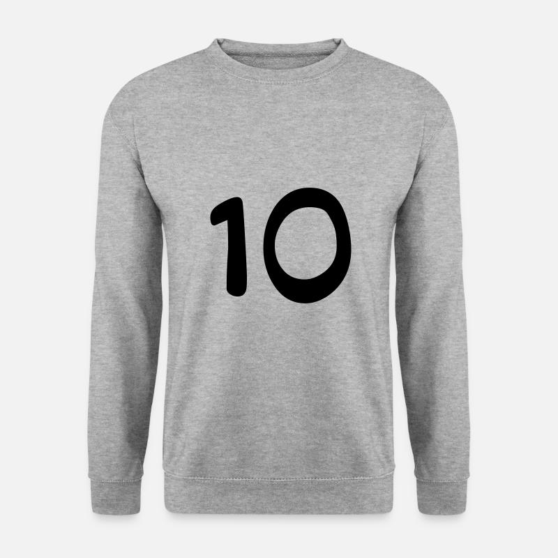 10 - Unisex Sweatshirt - salt & pepper