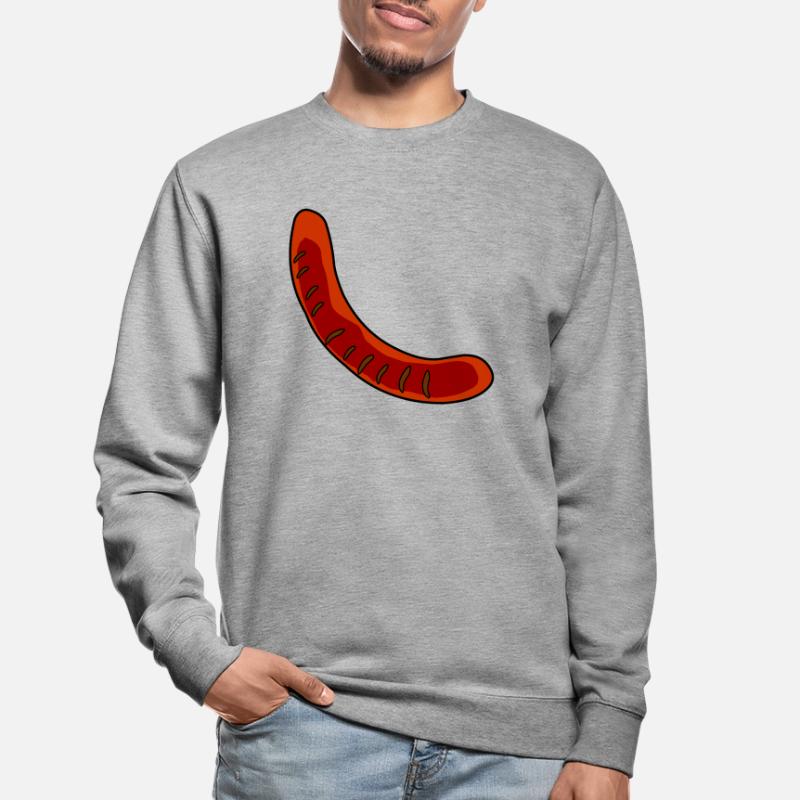 Wurst oder Bratwurst Unisex Pullover