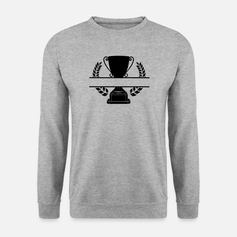 First place cup - Unisex Sweatshirt - salt & pepper