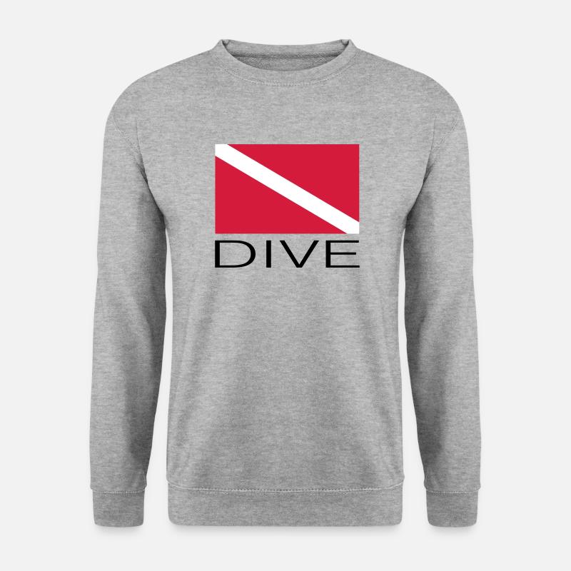 DIVE - Unisex Sweatshirt - salt & pepper