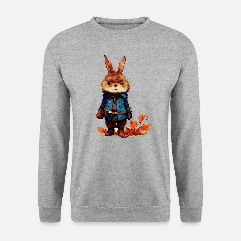 rabbit - Unisex Sweatshirt - salt & pepper