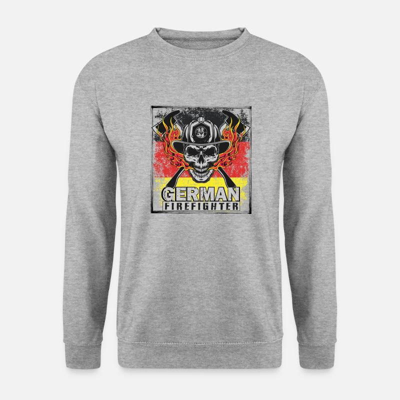 German firefighters - Unisex Sweatshirt - salt & pepper