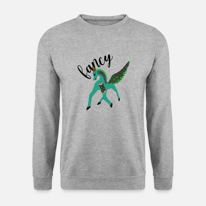 Hirngespinst - Unisex Pullover - Weißgrau meliert