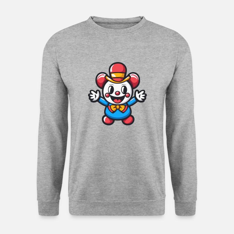 Halloween Clown Cute Comic - Unisex Sweatshirt - salt & pepper