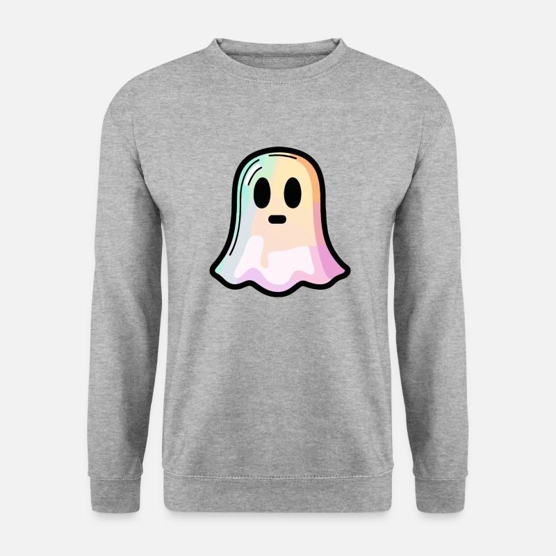 Ghost Halloween Comic Cute - Unisex Sweatshirt - salt & pepper