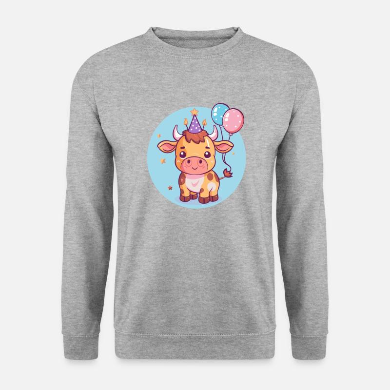 Taurus Birthday Comic - Unisex Sweatshirt - salt & pepper