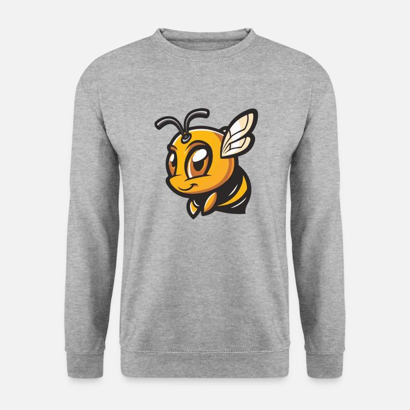 Bee Comic - Unisex Sweatshirt - salt & pepper