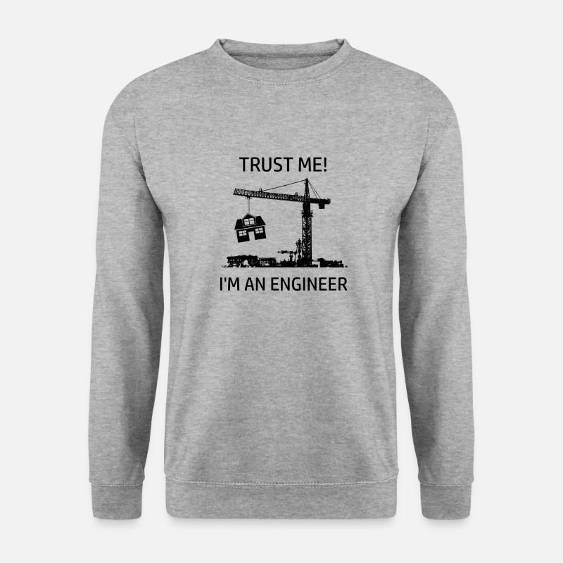 Engineer Engineer Humorous saying - Unisex Sweatshirt - salt & pepper