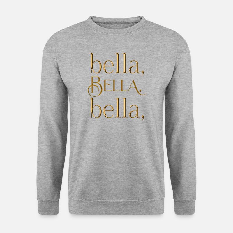 bella - Unisex Sweatshirt - salt & pepper
