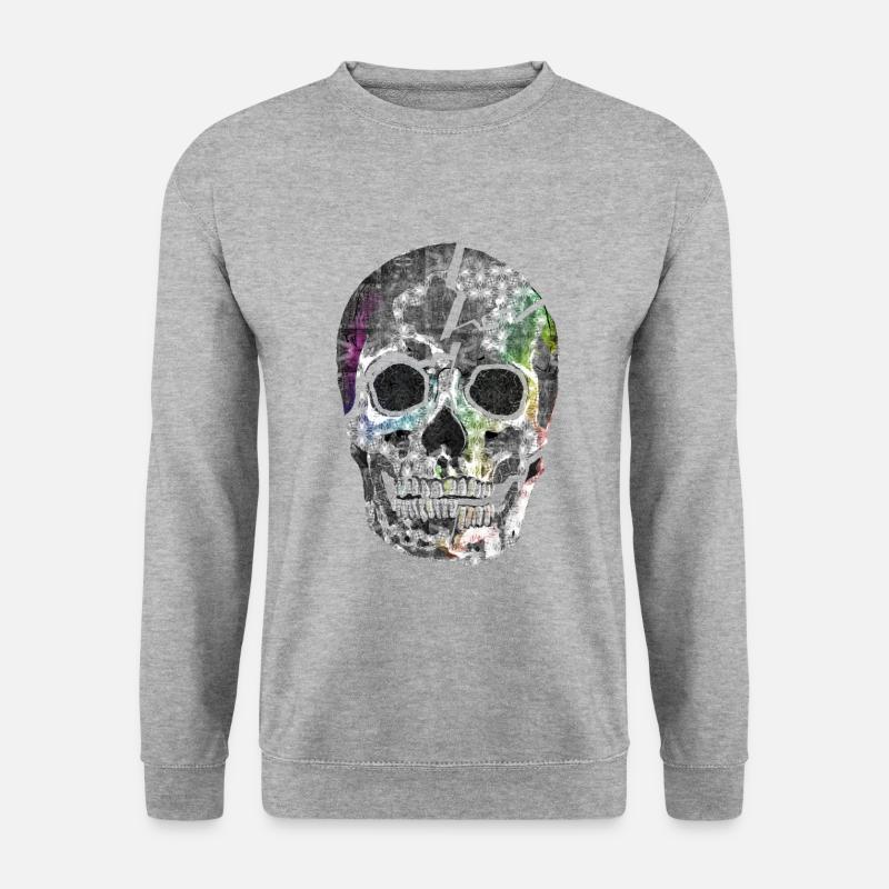 Skull - Unisex Sweatshirt - salt & pepper