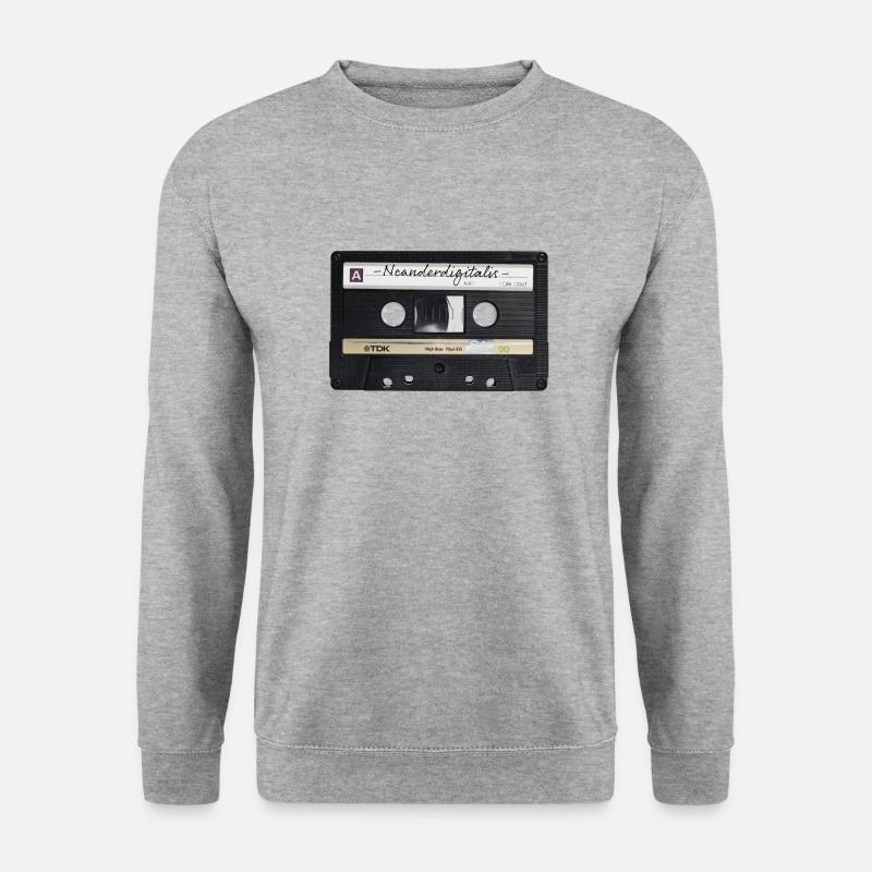 Neanderdigitalis - Unisex Pullover - Weißgrau meliert