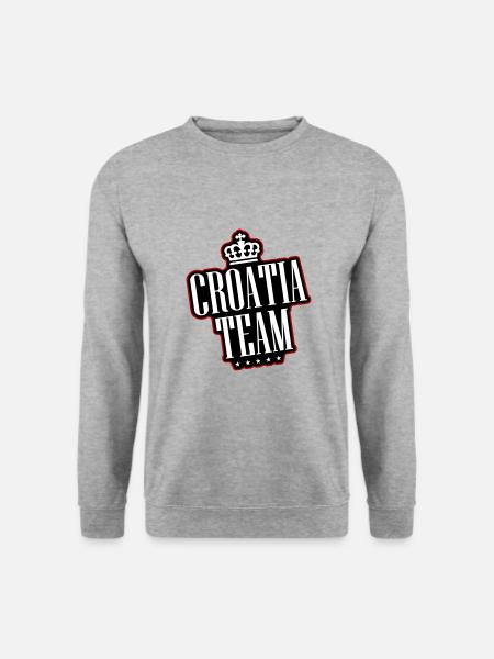 Croatia Team - Unisex Sweatshirt - salt & pepper