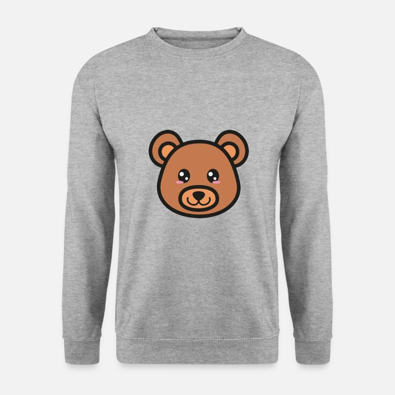 Bear Brown Bear Gift Idea - Unisex Sweatshirt - salt & pepper