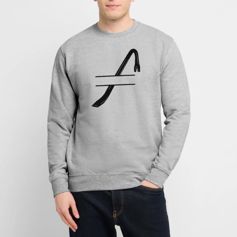 Einbruchslogo Brechstange oder Brechstange Unisex Pullover