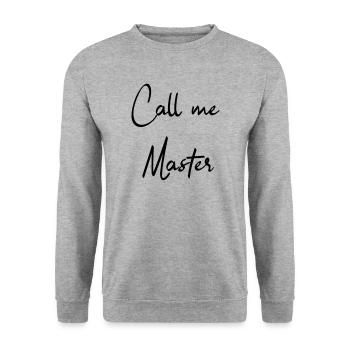 Bachelor Master 2018 Sponsion Uni Student cadeau - Sweat-shirt Unisexe - gris chiné - Devant - Alina (178cm) & Michal (187cm)