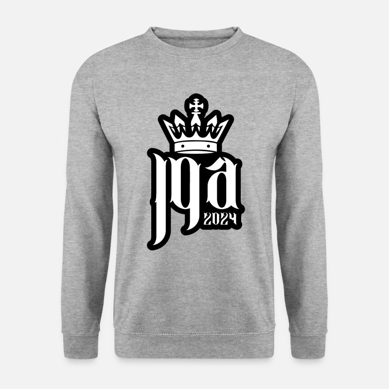 Jga 2024 Junggesellenabschied - Unisex Pullover - Weißgrau meliert