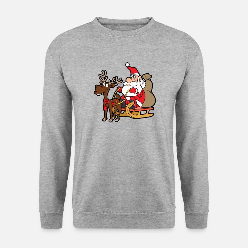 Noël - Sweat-shirt Unisexe - gris chiné