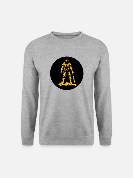 Barbarian Power - Unisex Sweatshirt - salt & pepper