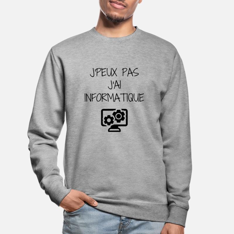 Computer Engineer Informatiker Informaticien Unisex Sweatshirt