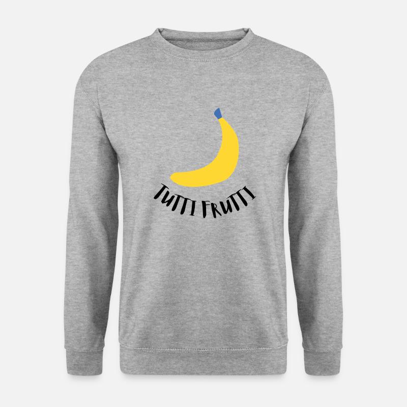 TUTTI FRUTTI - Unisex Pullover - Weißgrau meliert