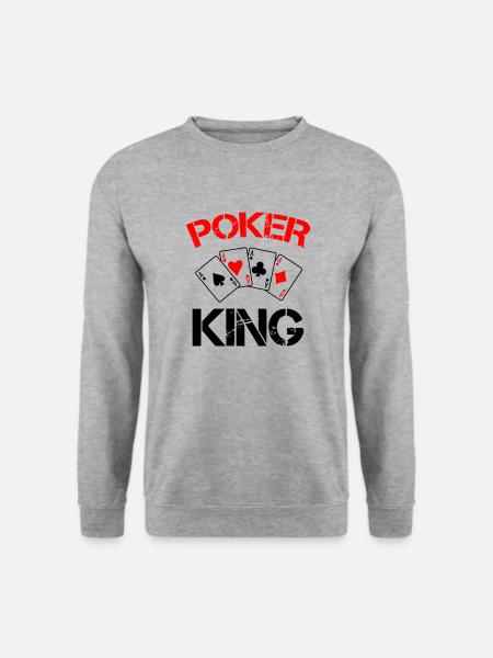 Poker King - Unisex Sweatshirt - salt & pepper