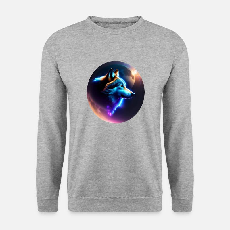 Wolf - Unisex Sweatshirt - salt & pepper