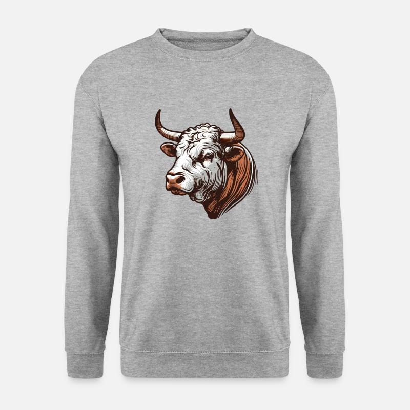 Bull - Unisex Sweatshirt - salt & pepper