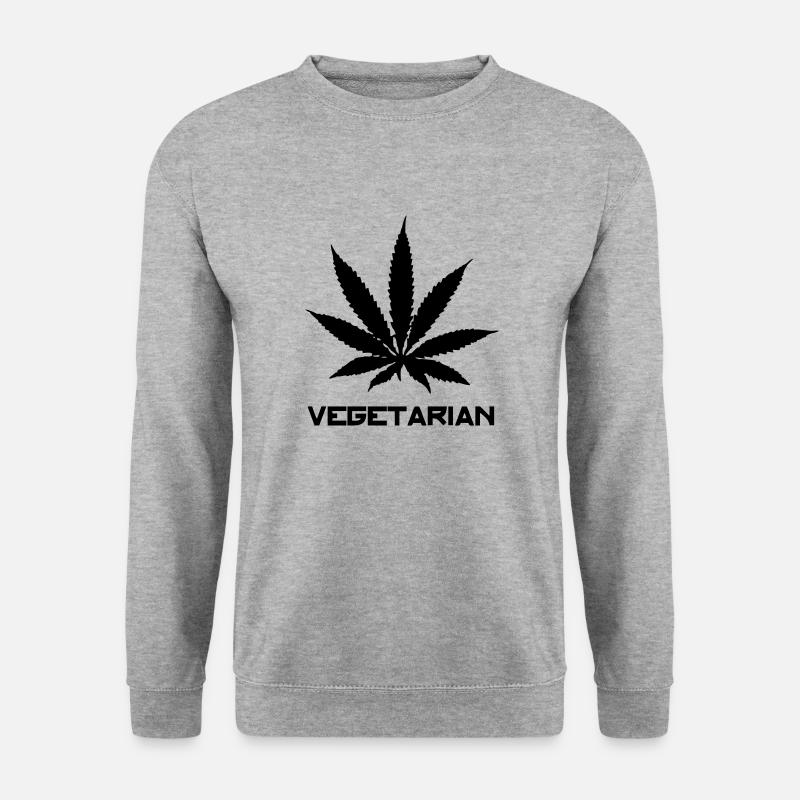 vegetarian - Unisex Sweatshirt - salt & pepper