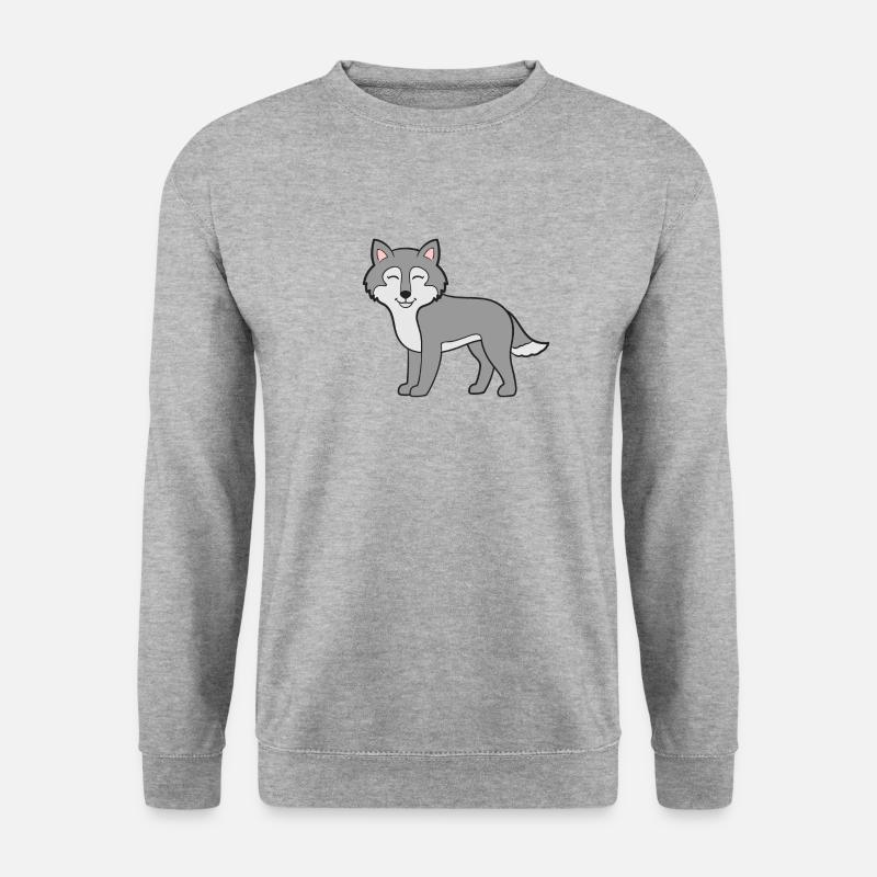Wolf Wolves - Unisex Sweatshirt - salt & pepper