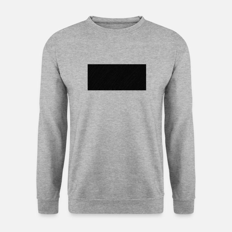 black - Unisex Pullover - Weißgrau meliert
