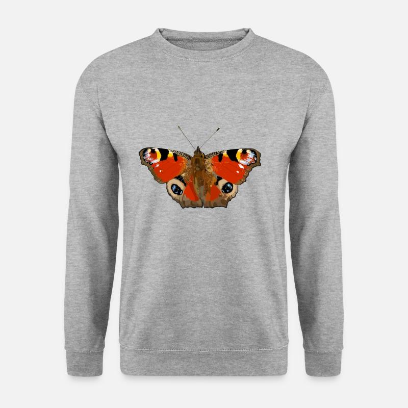 Peacock butterfly - Unisex Sweatshirt - salt & pepper