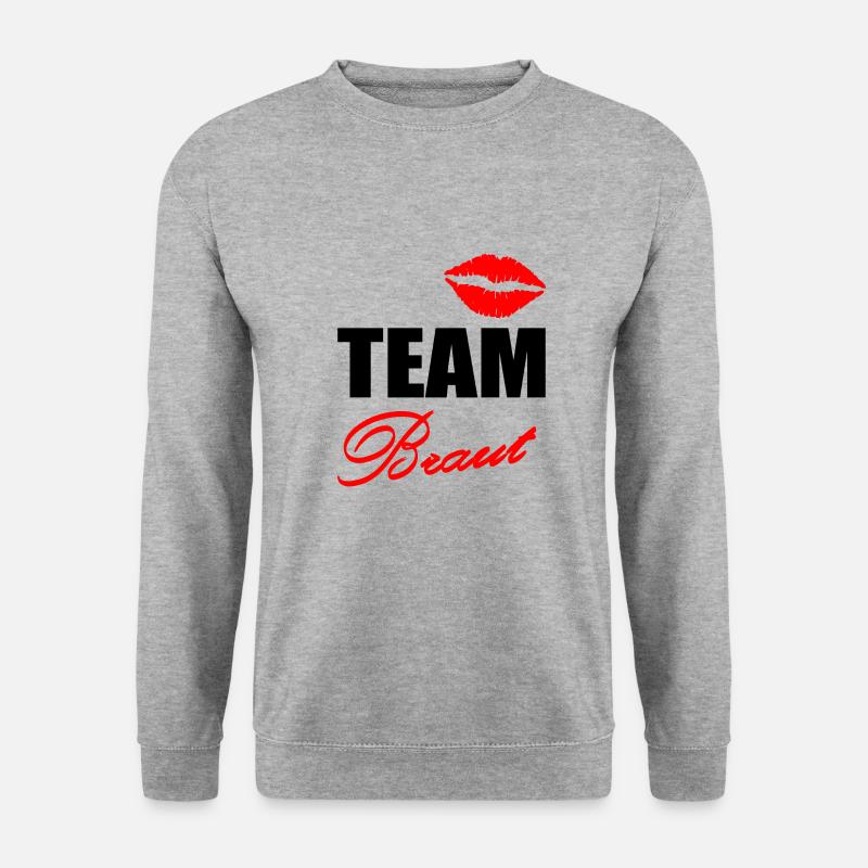 JGA - Unisex Pullover - Weißgrau meliert